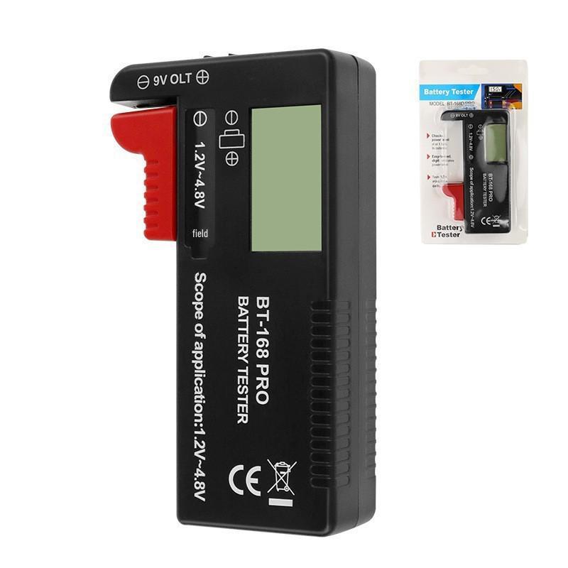 BT-168 PRO Battery Tester - Digital Voltage & Capacity Measurement Tool for Various Models