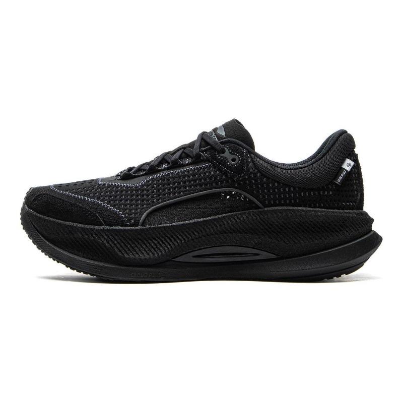Li-Ning Yueying CRC men low-top casual running shoes black shock absorption anti-slip rebound AZGV053-1 44