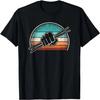 Retro Drumsticks Drumming Drum Set Band Funny Drummer T-Shirt