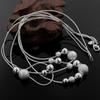 Fine Jewelry Charm 925 Sterling Silver Bead Necklace Charm Classic High Quality Fashion for Women