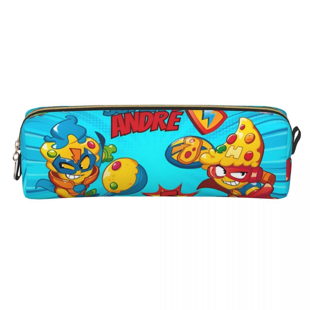 Creative Super Zings Pencil Case Funny Superzings Pencilcases Pen for Student Large Storage Bag School Supplies Gifts Stationery