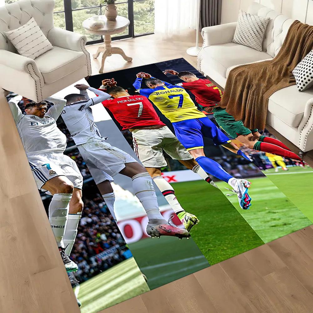 Cristiano Ronaldo Area Rug Perfect For Living Rooms Entryway Game Room Foyer Antislip Rug Anime Office Decor Perfect Birthdaychristmas Gift Idea