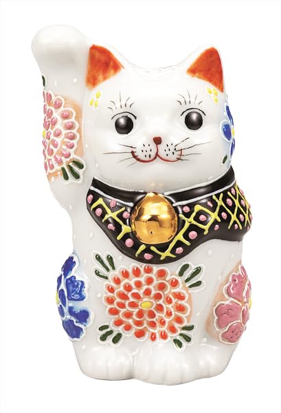 

Кутани иватая 4 с большим номером. Манэки-нэко (манящий кот) цветы, K9-1574