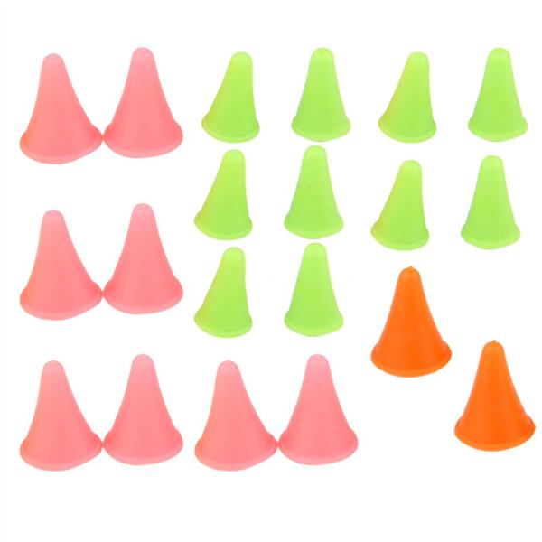 50 Packs Rubber Point Protectors Stoppers DIY Sewing Knitting Accessories