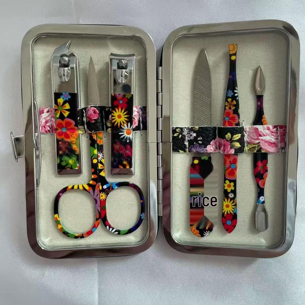 High-End Beauty Nail Clippers & Tools Set: Includes Nail Files, Cuticle Pushers, Straight & Angled Clippers for Precise Trimming.