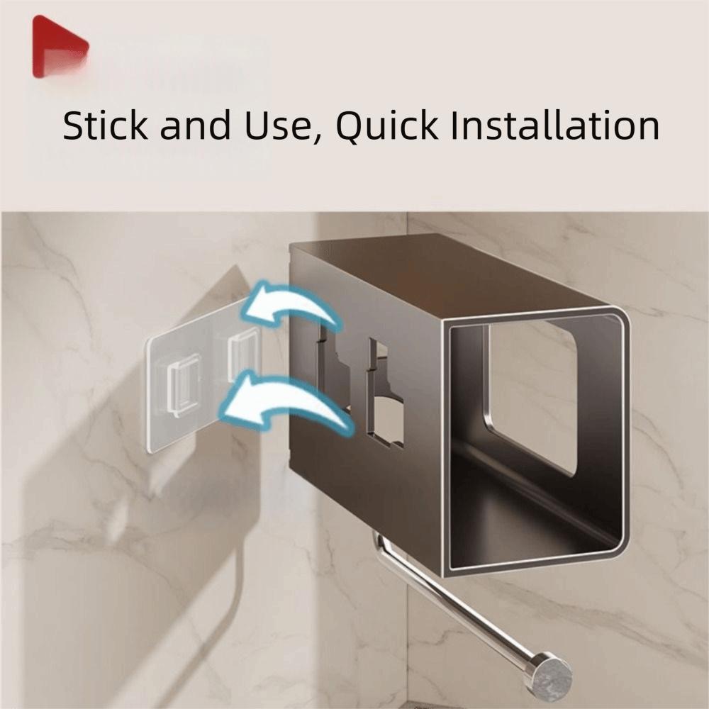 Strong Load Bearing Paper Towel Dispenser Easy Access Wet Wipes Storage Rack  Household