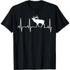 Elk Heartbeat Shirt - Best Elk Lover T-Shirt Men Women Kids T-Shirt