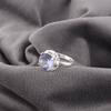 Iolite Jewelry, Handmade Gemstone Ring, 925 Solid Sterling Silver Ring Spiritual Jewelry, For Engagement Gift