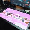 Aphmau Large Size Mouse Pad Large Gaming Table Cushion Non-slip Laptop Tablet Big Mousepad XXL Mat Mini PC Playmat With Lock edge