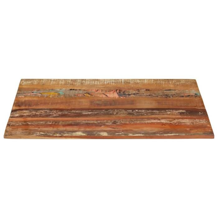VidaXL Dessus de table rectangulaire 70x90 cm 15-16 mm Bois récupéré