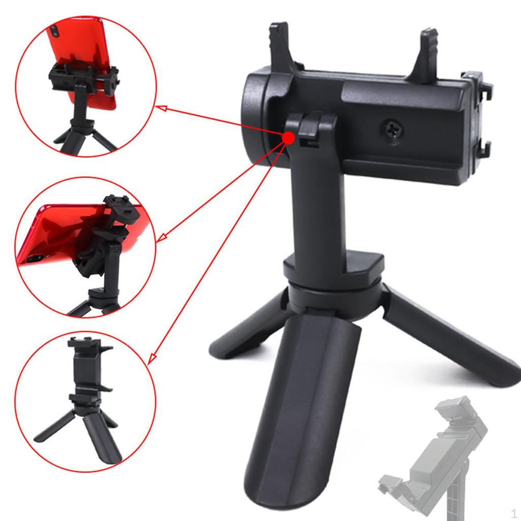Phone Tripod Stand Selfie Video Camcorder Holder Travel Foldable Desk Degree Rotation