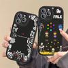U-Undertale For IPhone 16 15 14 13 12 11 Pro Max Plus Leather Phone Cover