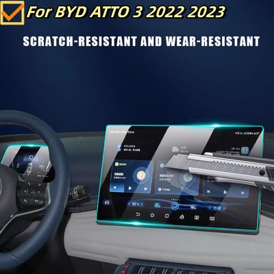 For BYD ATTO 3 Atto3 2022 2023 2024 Car GPS Navigation Screen Protector Cover Protective Instrument Film Tachometer Screen Acc.