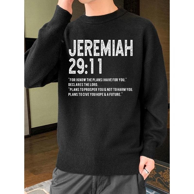 

Men s V-Neck Sweater, Striped & Plaid Combo Print, Wool Acrylic Mix, Office & Weekend Outfit XXL