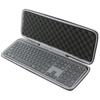 co2CREA Storage Case Compatible with Logitech MX KEYS KX800/MX KEYS S KX800s Minimalist Wireless Illuminated Keyboard (Case Only)