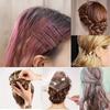 10/20 piezas Pinzas de pelo invisibles de onda, Pinzas de metal duraderas para el pelo para mujer, Pasadores simples de color sólido con caja de almacenamiento.Pinza de pelo