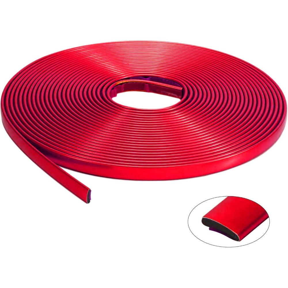 Self Adhesive Molding Trim Flexible Peel and Stick Wall Decoration Strip 3m High-Gloss Door Frame Kitchen Backsplash