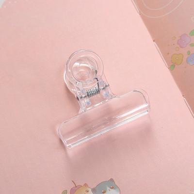 Klare Kunststoff-Clips Klemmen Mehrzweck-Kunststoff Lebensmittel Snack Sealing Clip Long Tail ClampsL