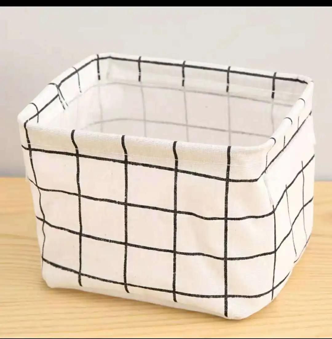 

Органайзер для белья Экономит место Удобная водонепроницаемая квадратная корзина для хранения одежды Портативная корзина для одежды с ручкой as picture