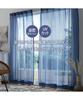 Nissen Mirror Lace Curtains (Picture Blocking and UV Protection) - Clear View, Gray, 14cm Wide x 176cm Long, 2 Panels