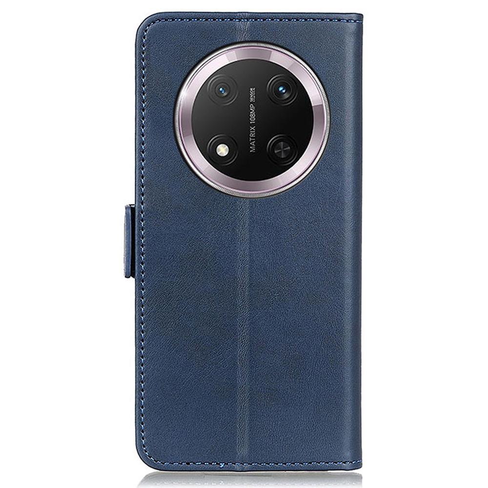 For Honor Magic7 Lite 5G/X9c 5G/X60 Pro 5G Case Stand Cowhide Texture PU Leather Phone Cover