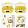 18 Eggs Intelligent Hatcher Chick Adapter Durable Transparent Lid for Hatching Chicken Quail Birds