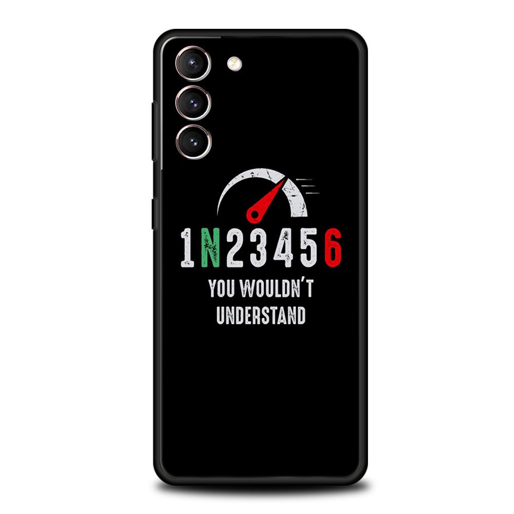 1N23456 Motorcycle Case for Samsung Galaxy S24 S23 S22 S20 S21 FE Ultra S24 S23 S10 S10E S9 S8 Plus 5G Silicone Phone Cover Capa