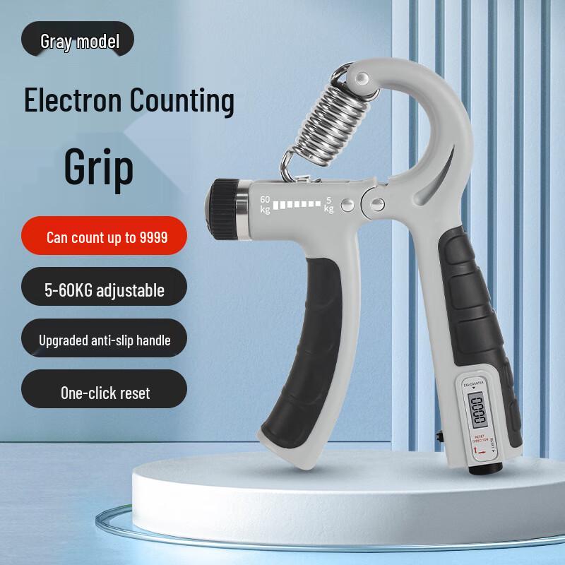 WEZHO Adjustable Hand Gripper with Electronic Counter