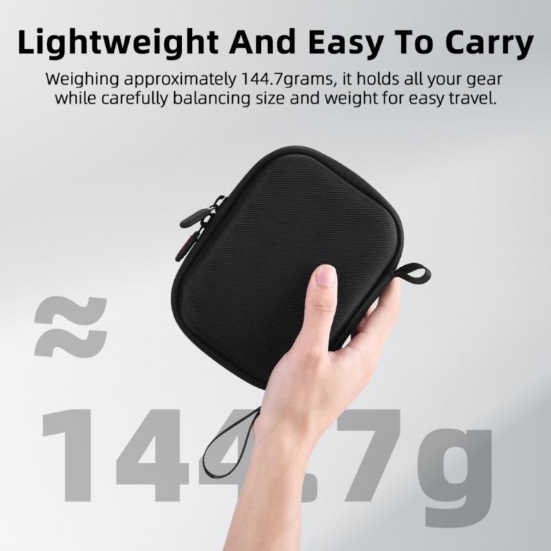 Durability Nylon Protective Case For Go Ultra Cameras Shockproof Lightweight Design With Organized Storage Compartments