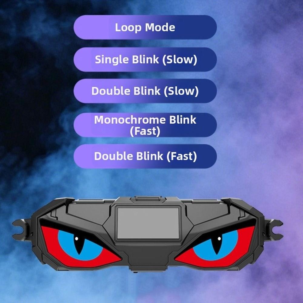 Creative Car Demon Eye Light Suction Cup Installation LED Atmosphere Light Universal