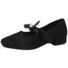 2025 Shallow Mouth Square Toe Women Autumn Casual Female Sneaker Bow-Knot Shoes Elegant Flats Modis Fall Butterfly New on Heels
