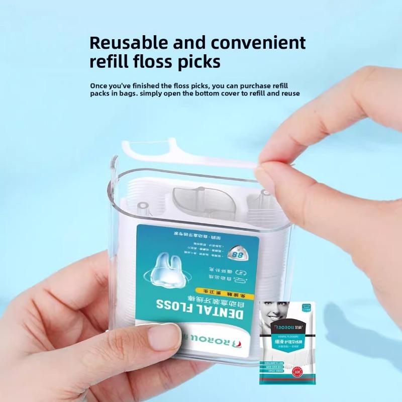 Floss Picks, Toothpicks, Ultra-thin Disposable Toothpicks, Specially Designed for Household Use