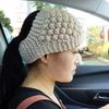 Women's Autumn/Winter Korean Knitted Wide-Brim Headband: Warm Wool Headgear with Flower for Hair & Head Protection