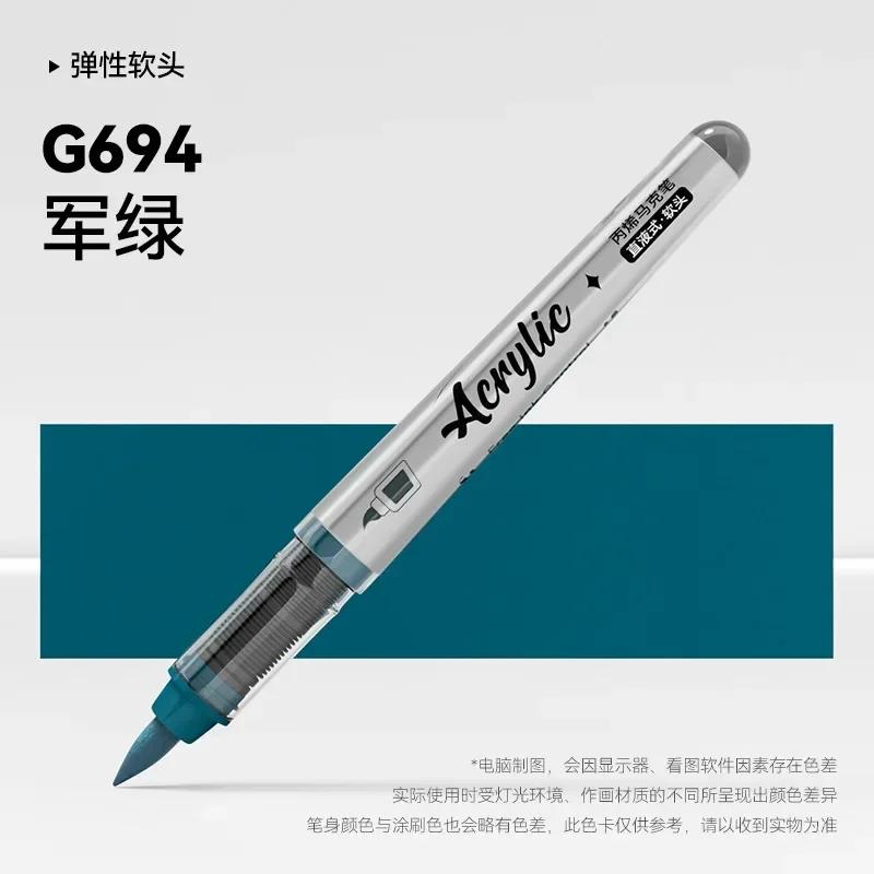 84/72/1 PCS Colors Marker Acrylic Graffiti Waterproof Sketch Oily Alcohol Based Pens Stationery School Office Art Supplies