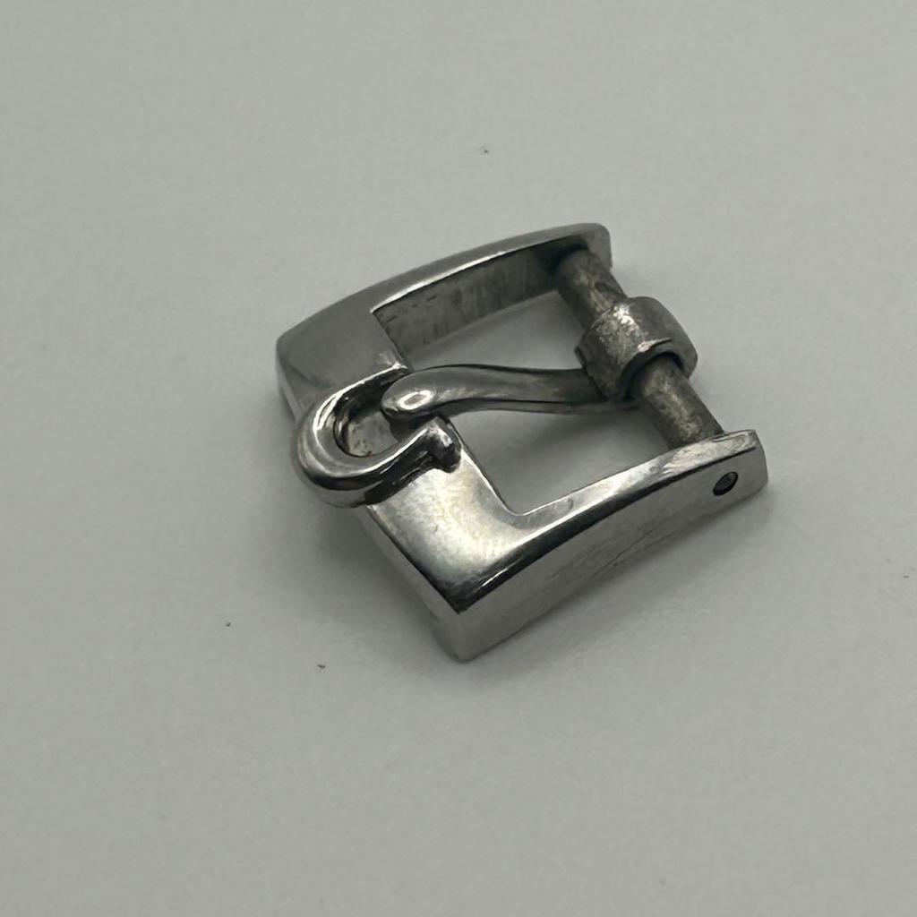 Used Genuine Omega Ladies Watch Buckle Clasp Silver 8mm