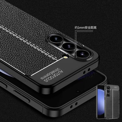 For Samsung Galaxy S24 FE Case Samsung Galaxy S24 FE Case Original TPU Shockproof PU Leather Phone Cover Samsung Galaxy S24 FE