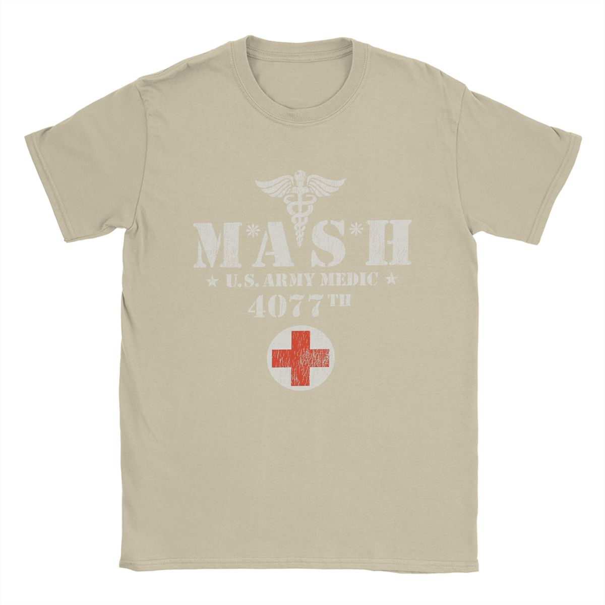 

2025 Novelty Mash 4077 TV Show T-Shirt Men Women Cotton T Shirt Short Sleeve Tee Shirt Clothing Summer Tops Streetwear Oversized XXXXL
