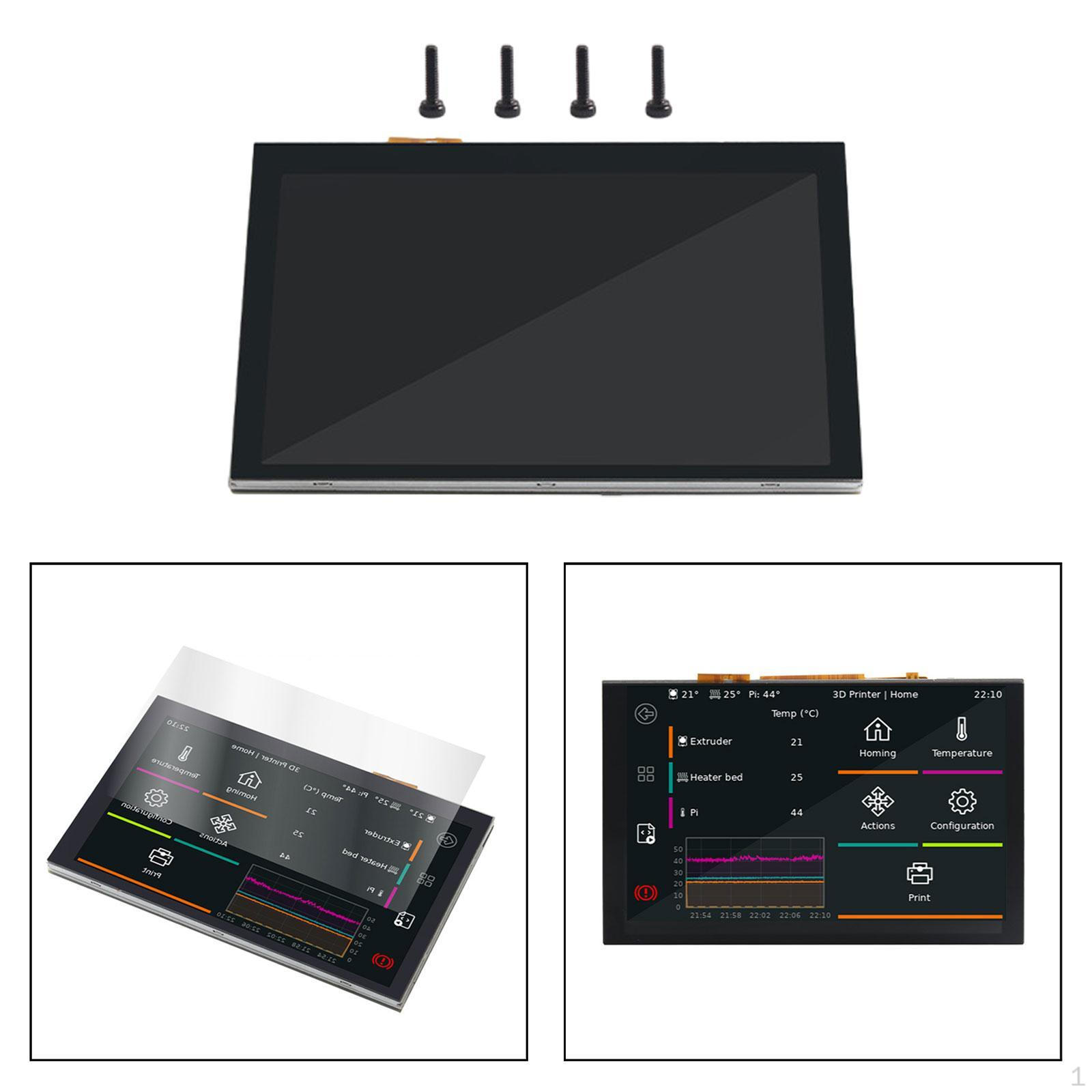 

5 inch Dsi Screen HDMI 800x480 Resolution Replacement Compatible Easy Installation Sturdy Black