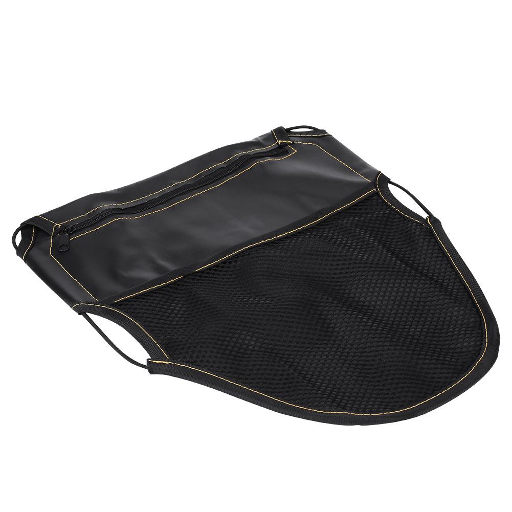 PU Leather Motorcycle Scooter Under Seat Storage Pouch Bag Organizer