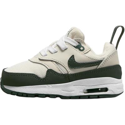 Air Max 1 EasyOn Pale Ivory White Bicoastal Vintage Green (I) Baby Sneakers DZ3309-107