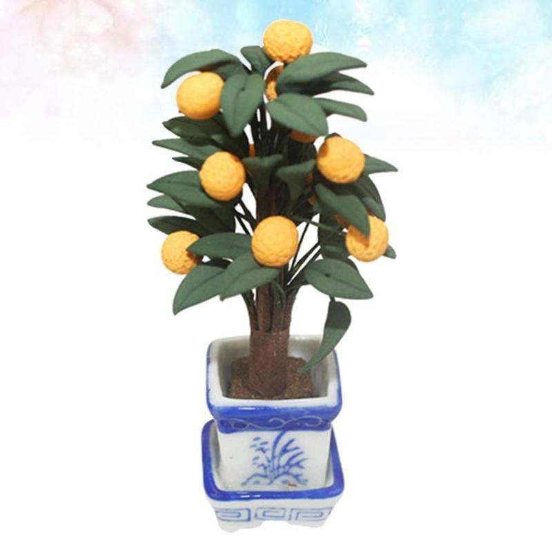 Garden Artifical Leaf Miniature Plant Model Accessories Role Play Leaf Green Plant Doll House Props