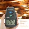 MD4G LCD Digital 4 Pin Holzfeuchtemesser Holz Hygrometer Feuchtigkeitsmesser 5 Prozent 40 Prozent