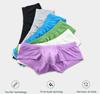 Men's Simple Casual Briefs Low-Rise Solid Color Comfort Boxer Briefs with 3D Pouch Design Intimate Underwear