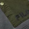 Fila Fusion Street Sport Color Block Pocket Knit Pullover Sweatshirt Men Sweatshirt Deep-Black T11M241205F-BK