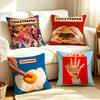 Art TToiletPaperS cushion cover Soft Smooth Pillow Case Hidden Zipper Washable Decorative Couch Office Gift