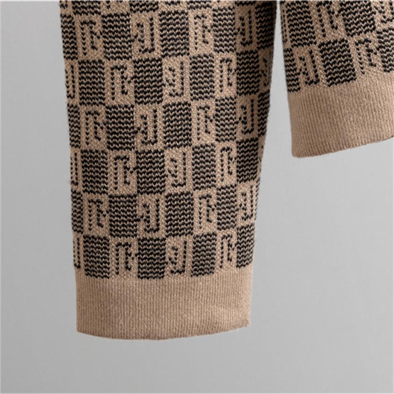Women's Spring and Autumn New Fashion Style Knitted suit  Tank Top Sweater cardigan Pants 3 Piece suit