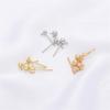 1Pair Copper Ball Belt Sling Needle For DIY Necklace Bracelet Jewelry Making Accessories Handmade Supplies