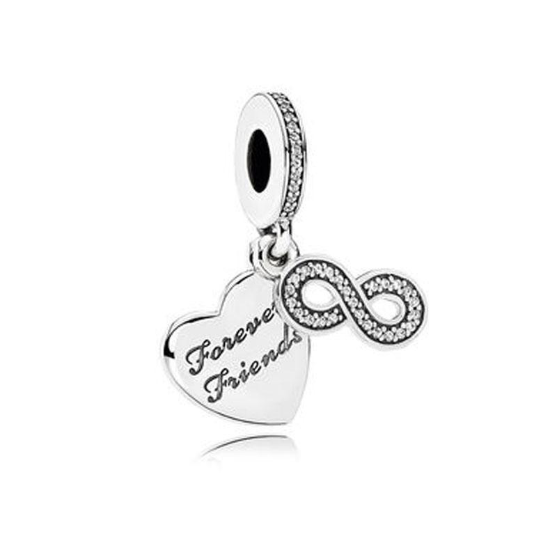 Copper Plated Family Series Dog Bead Fit Original Bracelet Diy Shining Mother Charms Jewelry Gift Women Pendant