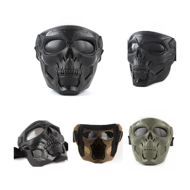 Harley Skull Mask Windproof Goggles Tactical Dustproof Eyewear