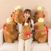 Table Tennis Capybara Backpack Plush Toy Cartoon Children Birthday Doll Gift